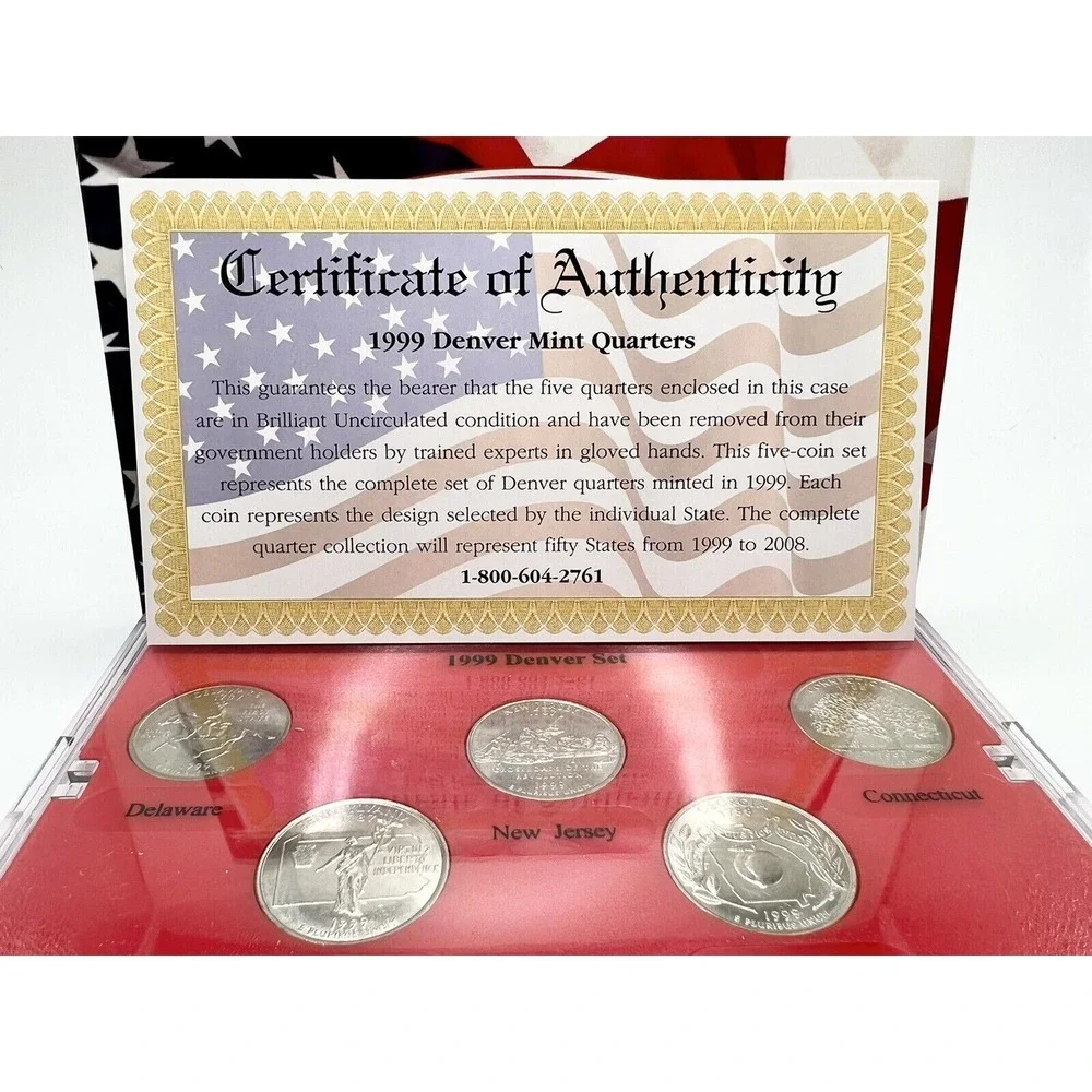 1999 Denver Mint Edition State‎ Quarter Collection